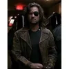 Snake Plissken Escape From LA Distressed Jacket - Image 4