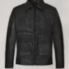 AARON TAYLOR JOHNSON LEATHER JACKET - Image 5
