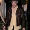 CHRIS PINE LEATHER JACKET #1 - Image 2