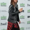 JARED LETO LEATHER JACKET - Image 3