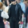 JUNGKOOK LEATHER JACKET #1 - Image 2