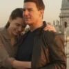 TOM CRUISE MISSION IMPOSSIBLE DEAD RECKONING LEATHER JACKET - Image 3