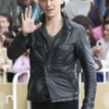 TOM HIDDLESTON LEATHER JACKET - Image 2