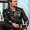 ANSEL ELGORT LEATHER JACKET #2 - Image 3