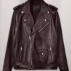 JOE JONAS LEATHER JACKET - Image 4