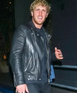 Logan Paul Leather Jacket in USA