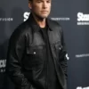 SAM WORTHINGTON LEATHER JACKET # 2 - Image 2