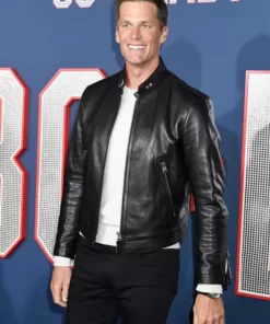 tom brady leather jacket